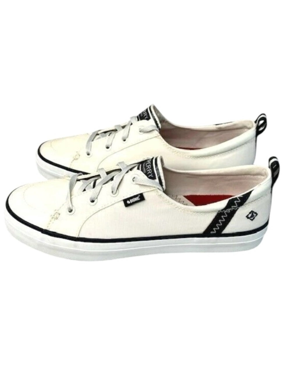 Sperry Crest Vibe Bionic White Sneakers Size 7.5 - Picture 4 of 8